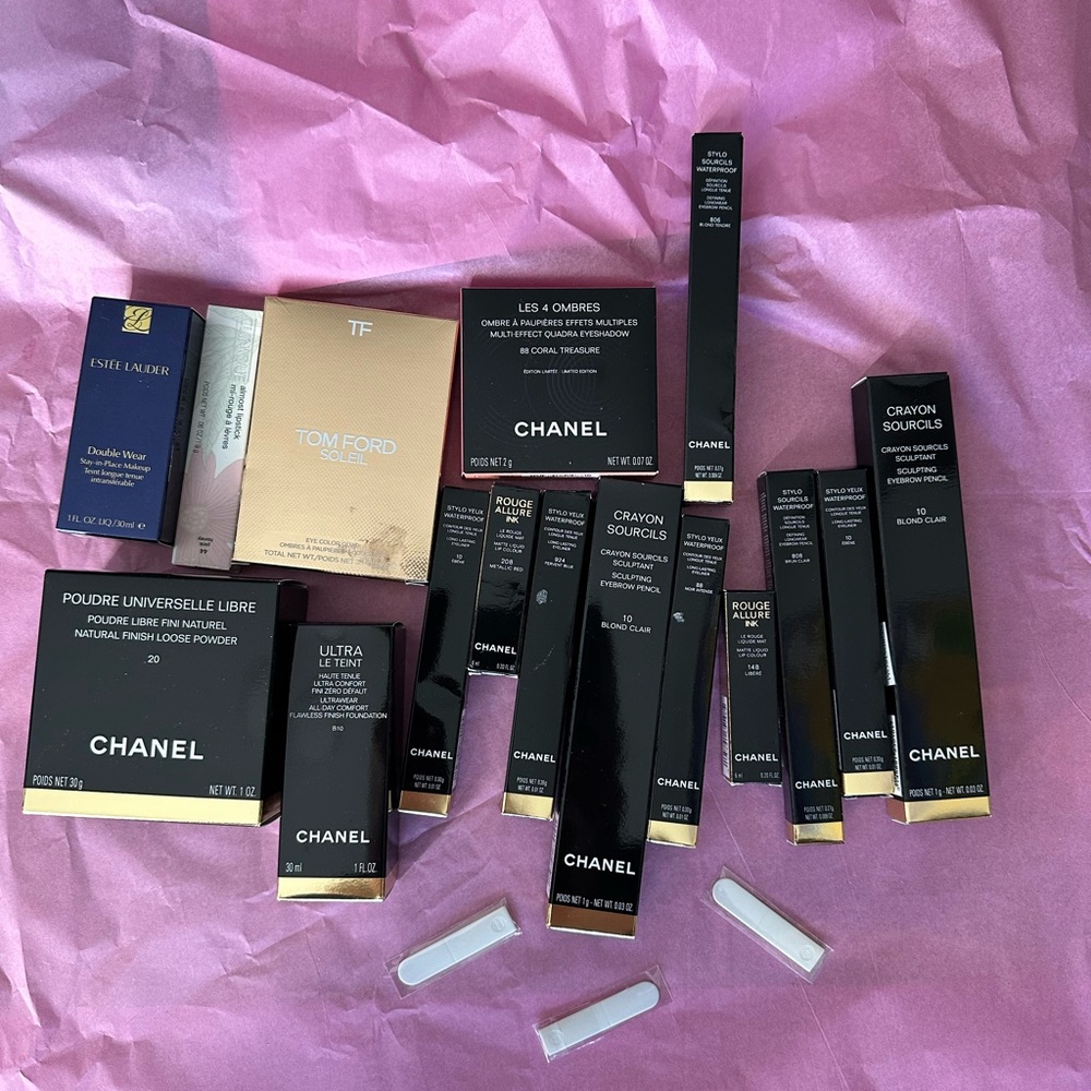 Chanel make up boxes